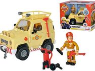 SIMBA Spielzeug-Auto Feuerwehrmann Sam, 4x4 Geländewagen, mit Lichteffekten