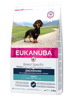 Eukanuba Adult Breed Specific Dachshund - Sparpaket: 3 x 2,5 kg
