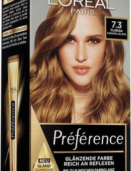 L'ORÉAL PARIS Coloration Préférence, 3-tlg., mit pflegender Formel