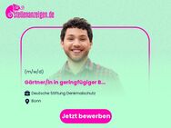 Gärtner/in (m/w/d) in geringfügiger Beschäftigung im Bundesviertel - Bonn