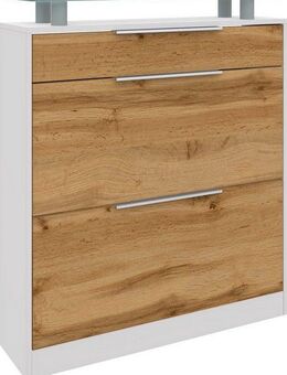 borchardt Möbel Schuhschrank Oliva Breite 89 cm, stehend, mit 2 Doppeltrommeln und 1 Schubkasten