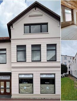 Tradition trifft Perspektive Wohn-und Geschäftshaus (ca. 350 m² Wohn+Gewerbefl.) im Herzen Varels, viele Optionen! Wohnen und Arbeiten unter einem DAC - Varel
