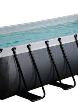EXIT Framepool (Set, 3-tlg), BxLxH: 200x400x100 cm, mit Filterpumpe und Sicherheitsleiter