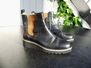 Damen Stiefelette Gr. 40 me&i echtes Leder schwarz 15,- - Flensburg