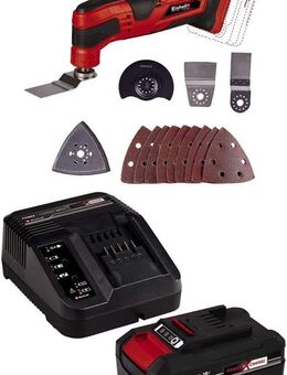 Einhell Akku Multifunktionswerkzeug Li-Solo Power X-Change 4512042 Power X-Change Starter Kit Akku und Ladegerät, 18 V, 4,0 Ah Akku und Schnellladegerät - Wuppertal