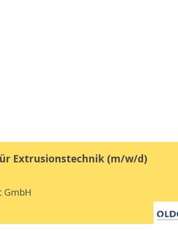 Fachkraft für Extrusionstechnik (m/w/d) - Marl (Nordrhein-Westfalen)