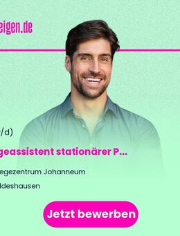 Pflegeassistent (m/w/d) stationärer Pflegedienst - Wildeshausen