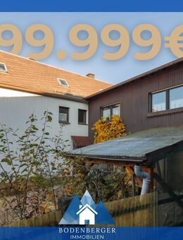 Wohnen und Schrauben: Einfamilienhaus für Autobegeisterte in Höchstädt! - Höchstädt (Fichtelgebirge)