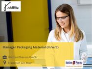 Manager Packaging Material (m/w/d) - Frankfurt (Main) Westend-Süd