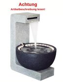 Dobar Gartenbrunnen mit runder Schale #DH158 in 75217