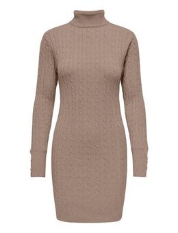 ONLY Strickkleid ONLLOUIS LS ROLLNECK CABLE DRESS AT KNT