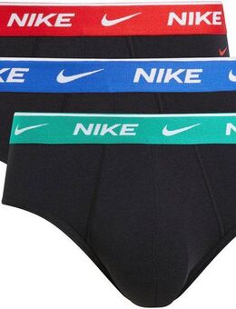 NIKE Underwear Hipster BRIEF 3PK (Packung, 3-St., 3er) mit Logo-Elastikbund