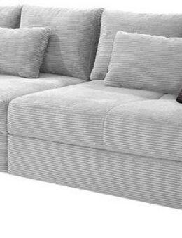 Jockenhöfer Gruppe Big-Sofa Maxi, Federkernpolsterung, inklusive 8 Kissen