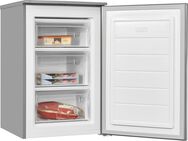 exquisit Gefrierschrank GS81-040C inoxlook, 85,5 cm hoch, 54,5 cm breit