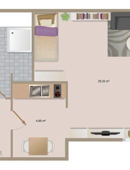 Attraktive, zentrumsnahe Singlewohnung - Nienburg (Weser)