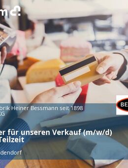 Mitarbeiter für unseren Verkauf (m/w/d) Vollzeit / Teilzeit - Hessisch Oldendorf