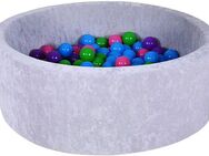 Knorrtoys® Bällebad Soft, Grey, mit 300 Bällen softcolor