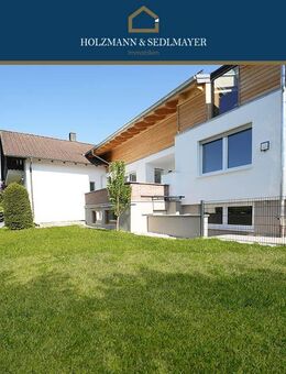 Haus im Haus: 4,5-Zimmer-Wohnung über 2 Etagen mit Terrasse in Adlkofen - Adlkofen