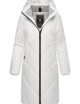 Ragwear Steppmantel Rebela stylischer Winterparka mit abnehmbarer Kapuze