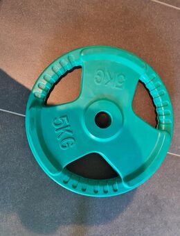 Hantelscheibe Gummiert 5kg - Oering