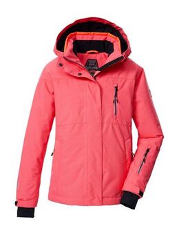 Killtec Skijacke KSW 205 GRLS SKI JCKT Wasserdichte, atmungsaktive Ski-Jacke mit verstellbarer Kapuze