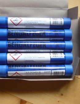 Fackeln modern Farbe blau //NEU// - Burghaun