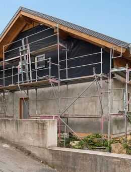 Attraktiver Rohbau in Hanglage - Selbstbauprojekt in Frei-Laubersheim mit Traumaussicht - Frei-Laubersheim