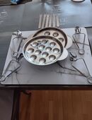 2 Schneckenpfännchen mit Zubehör in 40237