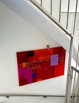 „Many Shades of Red“- Gr. Acrylbild 80x120 cm - Rösrath Zentrum