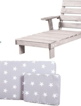 roba® Gartenliege aus Holz, für Kinder, FSC® - schützt Wald - weltweit