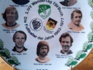 Fußballer der Jahre 1963-1977 Porzellanteller - Zwickau