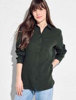 CECIL Klassische Bluse mit Brusttasche