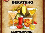 Lustiges Blechschild Ernährungsberatung - Schwerpunkt Getränke Bar Gaststätte Kneipe 17x22 cm - München