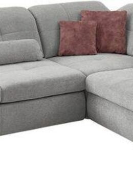 Die PlanBar Ecksofa MP-IN16012 L-Form mit Federkern-Polsterung, inkl. Sitztiefenverstellung, optional mit Funktionen