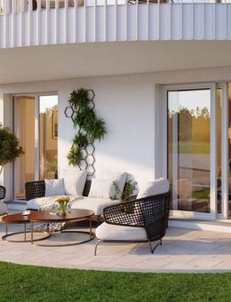 mit KFW 55 Förderung !! 2-Zi.-ETW Neubau EG mit kl. Gartenanteil.2.2 in Möss.-Öschingen - Mössingen