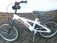 Kinder Fahrrad 18 Zoll x 1,75 Protect Police weiß TOP - Amberg