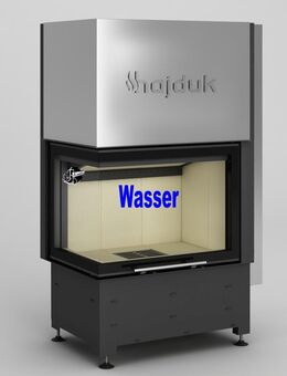 Kamineinsatz VOLCANO WLTh + WPTh 12KW Wasserführend Ofen Wasserkamin L-Kamin L-Form Heizeinsatz Neu Hajduk LDF-Kamine - Strausberg