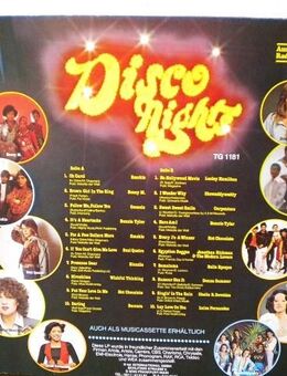 Disco Nights-Vinyl-LP,K-tel,1978,ohne Poster ! - Linnich