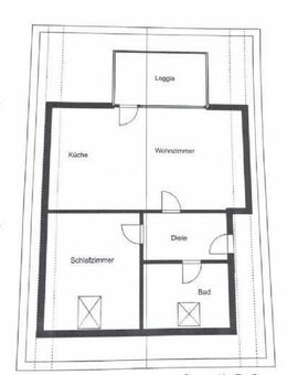 Dachgeschosswohnung in Oberhausen - Styrum zu verkaufen - Oberhausen
