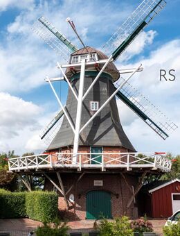 Echtes Unikat an der Nordsee: Voll ausgestattete Windmühle! - Dornum