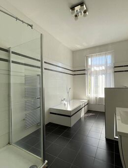 Wohntraum! Große 3 Zimmerwohnung mit riesiger Dachterrasse, Kamin + Einbauküche! - Burg (Sachsen-Anhalt)