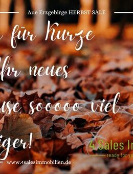 Ein Neubau für Menschen mit Weitblick - Leben und investieren, wo andere zur Ruhe kommen - Aue Zentrum