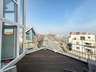 Maritimes Wohnen zur Miete – Möblierte Maisonette mit Blick auf den Yachthafen - Cuxhaven