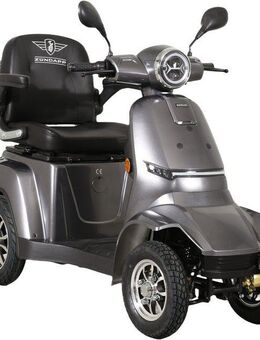 Zündapp Elektromobil Zündapp Volt 1000W 20 km/h inkl. Topcase dunkelgrau, 1000 W, 20 km/h, Topcase