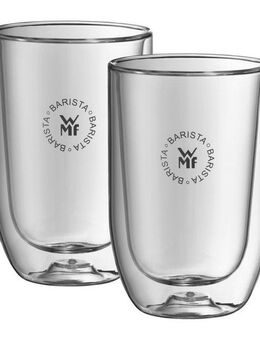 WMF Thermoglas Barista, Glas, doppelwandiges hitzebeständiges Glas, stilvoll, kein Kondenswasser