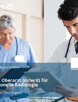 Facharzt / Oberarzt (m/w/d) für interventionelle Radiologie - Mühlhausen (Thüringen)