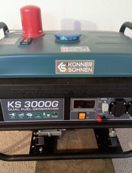 Stromaggregat Notstromaggregat KS 3000G Gas+Benzin - Baunatal