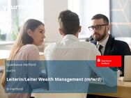 Leiterin/Leiter Wealth Management (m/w/d) - Herford (Hansestadt)