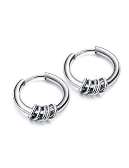 Firetti Paar Creolen Schmuck Geschenk Circles, Einhänger abnehmbar