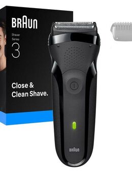 Braun Elektrorasierer Series 3 300s, 3 flexible Klingen